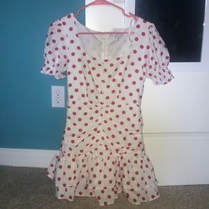 Polka dot dress - size small